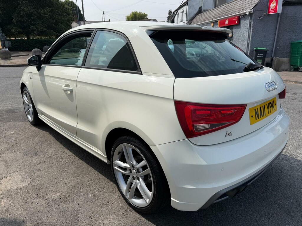 Audi A1 1.4 Tfsi S Line Euro 5 Ss White #4
