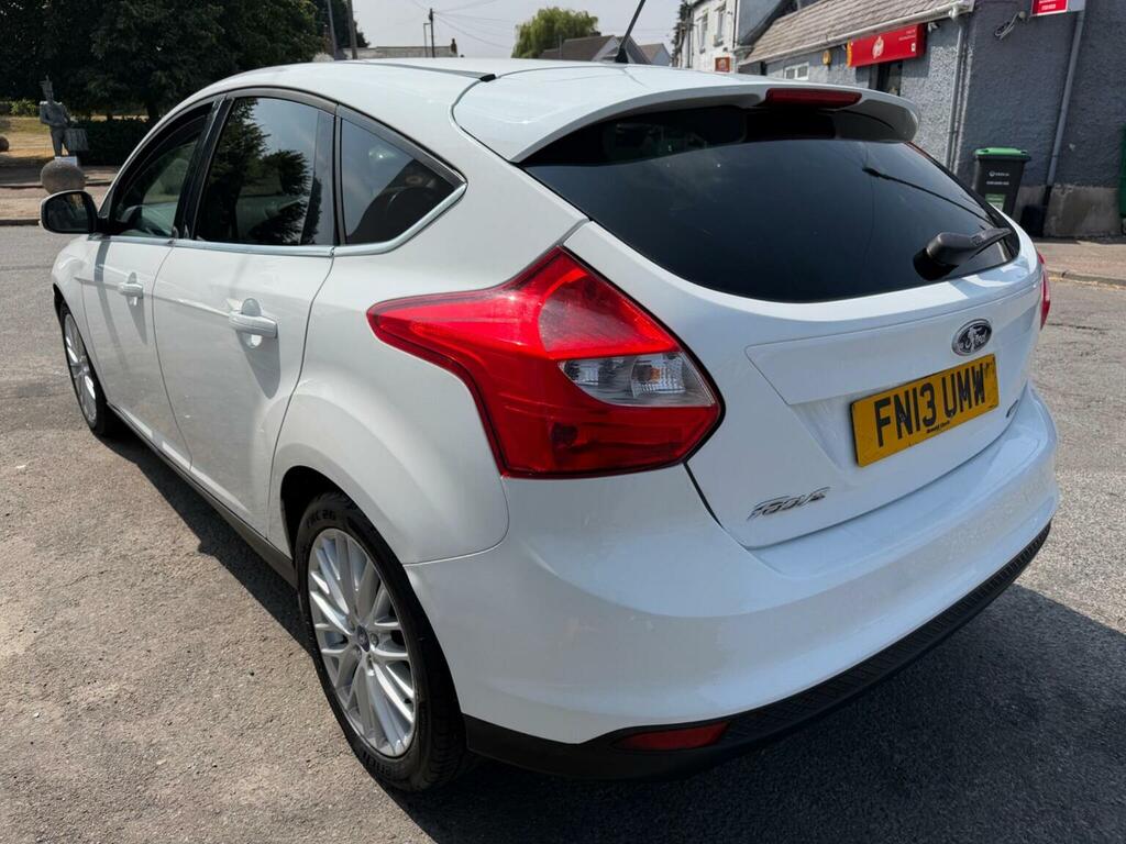 Ford Focus 1.6 Tdci Zetec Euro 5 Ss White #4