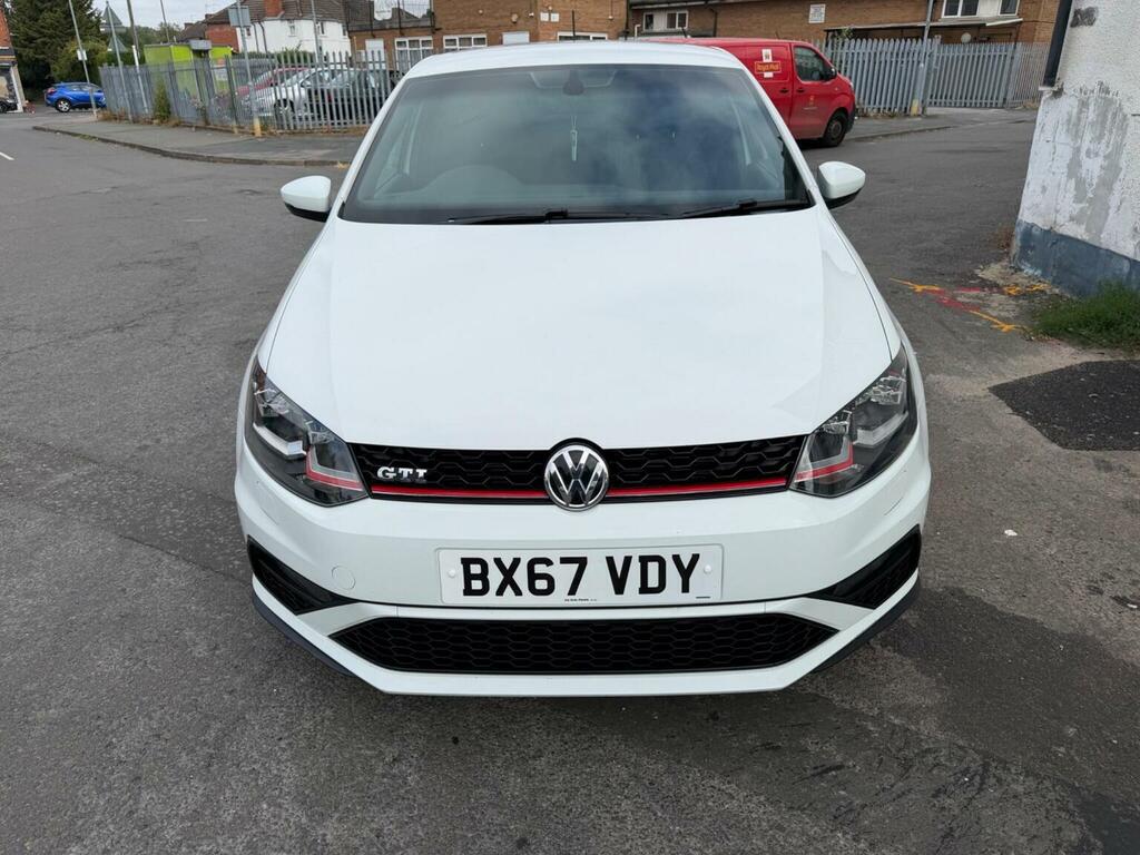 Volkswagen Polo 1.8 Tsi Bluemotion Tech Gti Dsg Euro 6 Ss White #2