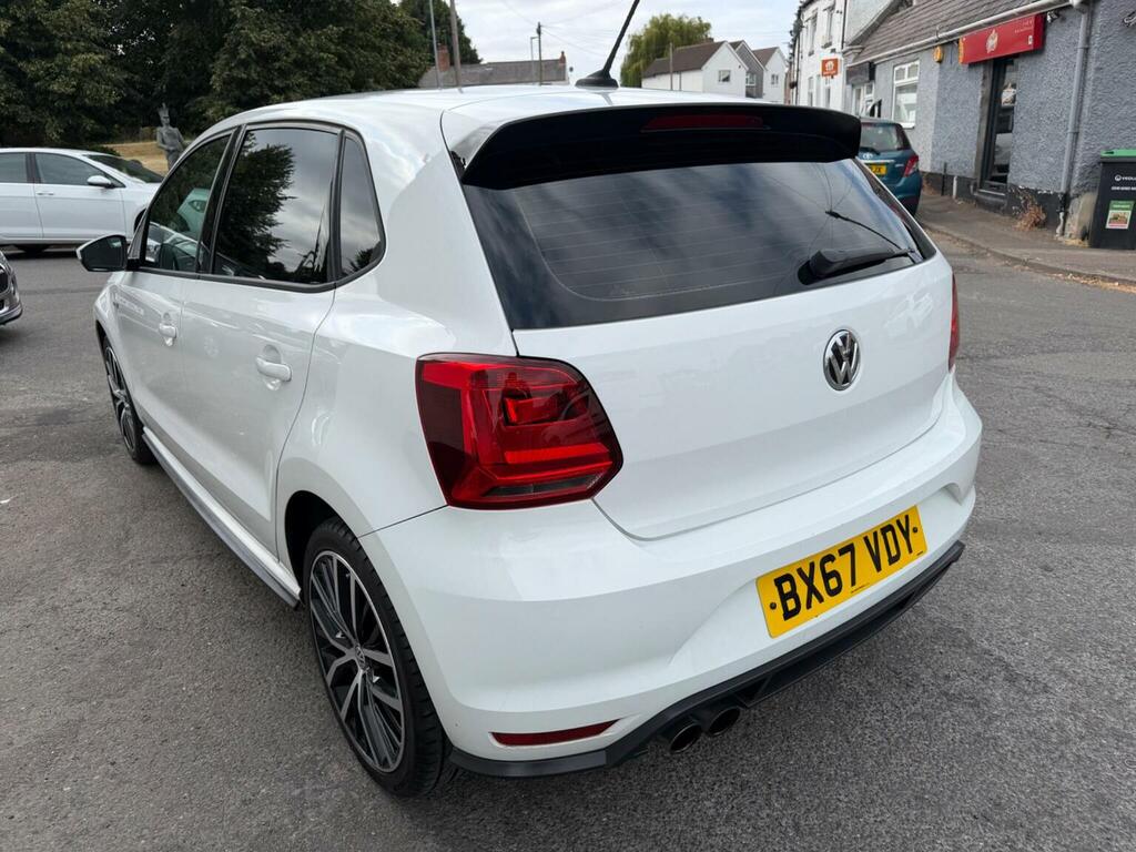 Volkswagen Polo 1.8 Tsi Bluemotion Tech Gti Dsg Euro 6 Ss White #4