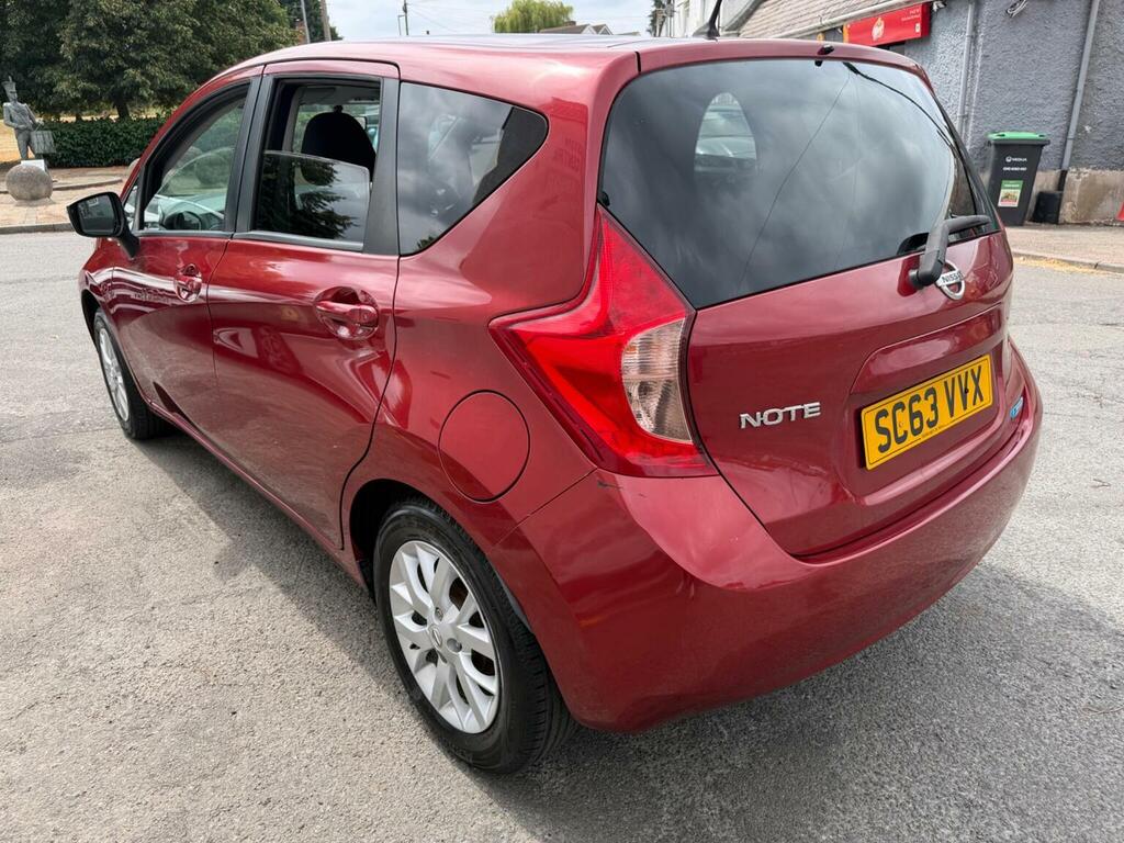 Nissan Note 1.2 12V Acenta Euro 5 Ss Red #4