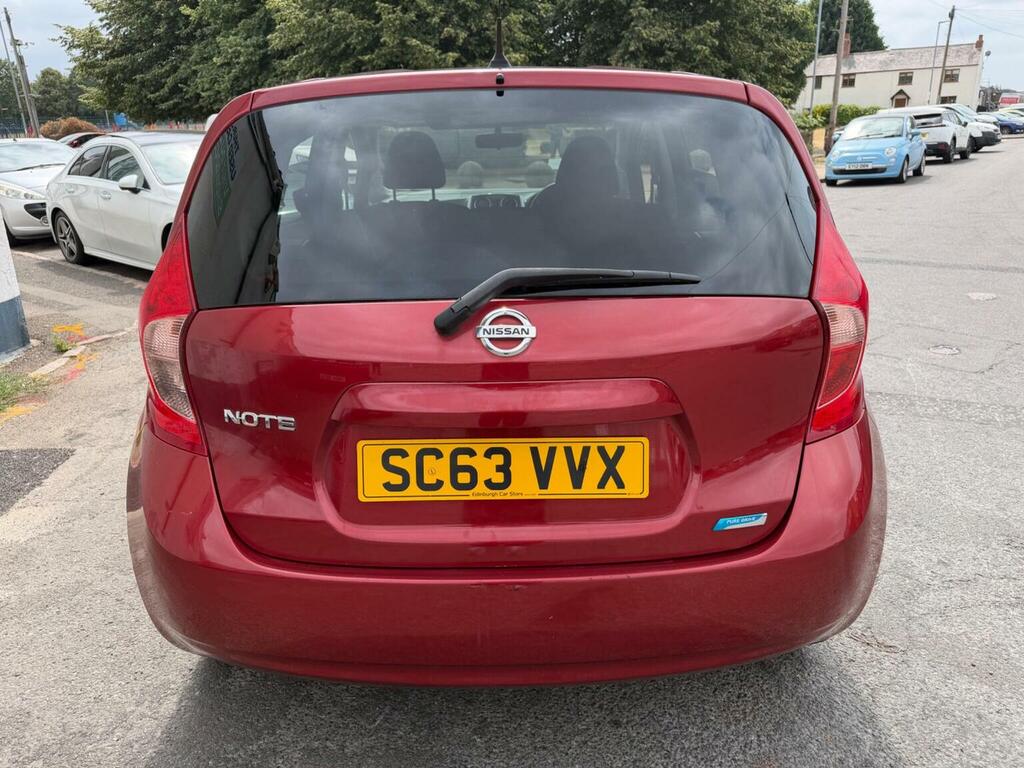 Nissan Note 1.2 12V Acenta Euro 5 Ss Red #6