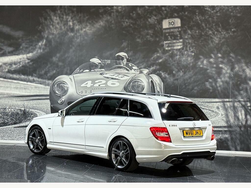 Mercedes-Benz C Class 3.0 C350 Cdi V6 Blueefficiency Sport Edition 125 G White #3