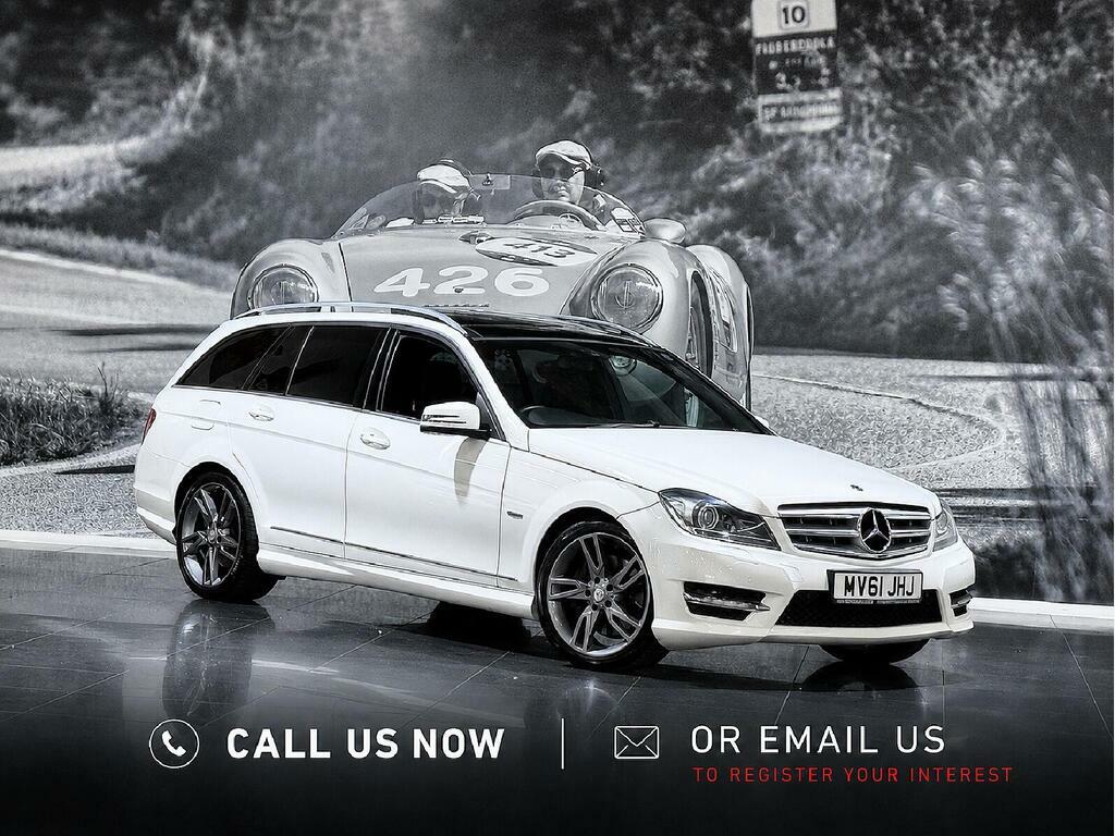 Mercedes-Benz C Class 3.0 C350 Cdi V6 Blueefficiency Sport Edition 125 G White