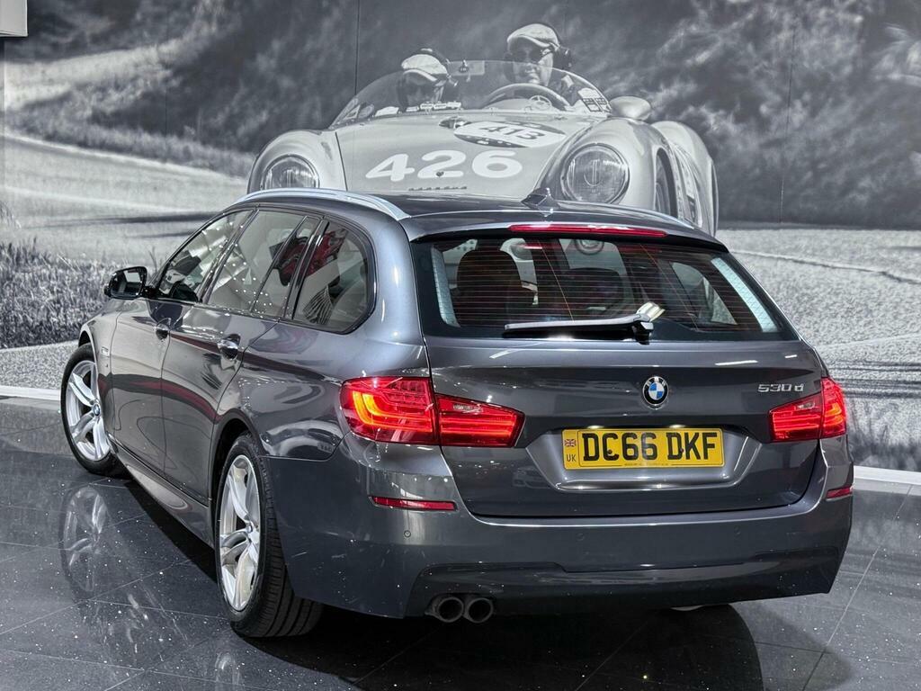 BMW 5 Series 2.0 520D M Sport Euro 6 Ss Black #29