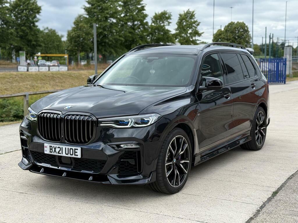 BMW X7 4.4 M50i V8 Suv BX21UOE Black #6