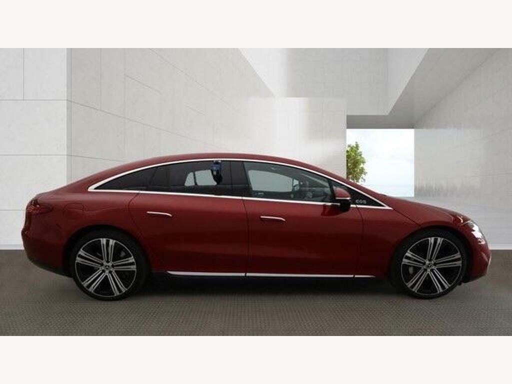 Mercedes-Benz EQS 450 108.4Kwh Exclusive Luxury Saloon Red #4
