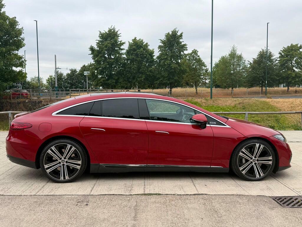 Mercedes-Benz EQS 450 108.4Kwh Exclusive Luxury Saloon Red #3