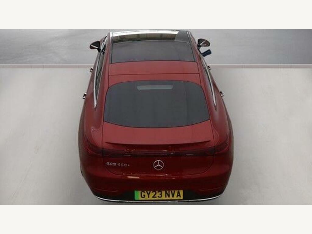 Mercedes-Benz EQS 450 108.4Kwh Exclusive Luxury Saloon Red #6