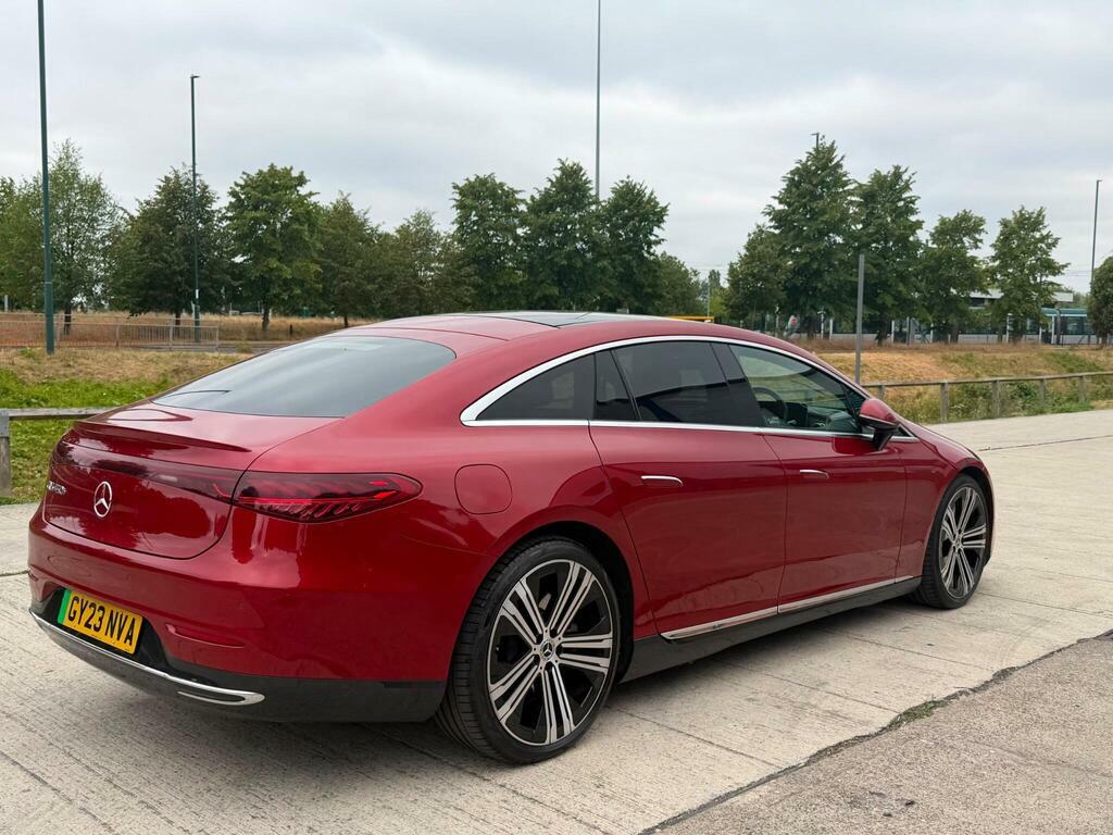 Mercedes-Benz EQS 450 108.4Kwh Exclusive Luxury Saloon Red #6