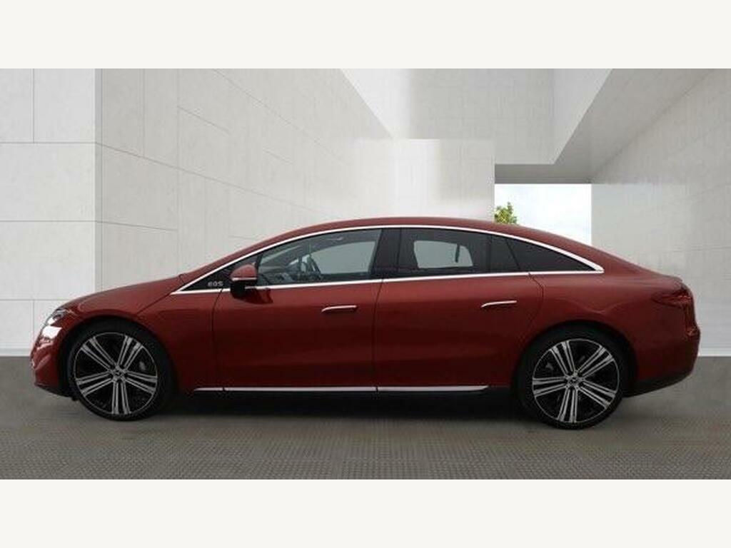 Mercedes-Benz EQS 450 108.4Kwh Exclusive Luxury Saloon Red #5