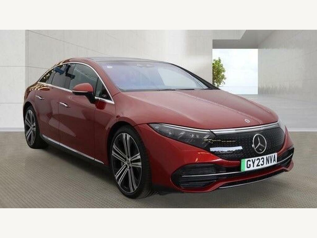 Mercedes-Benz EQS 450 108.4Kwh Exclusive Luxury Saloon Red #3