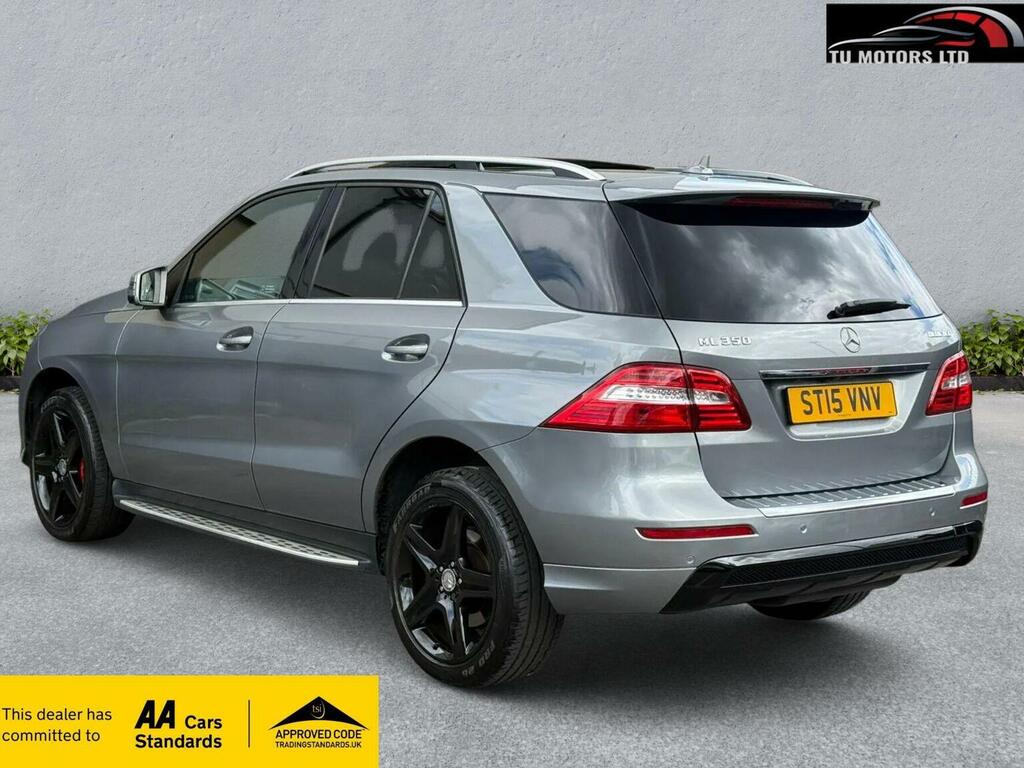 Mercedes-Benz M Class Estate Ml250 Bluetec Amg Line Premium 201565 Silver #8