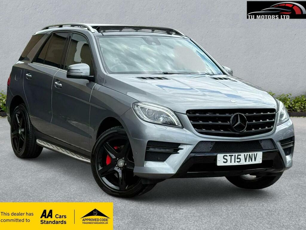Mercedes-Benz M Class 3.0 Ml350 V6 Bluetec Amg Line G-tronic 4Wd Euro 6 Silver