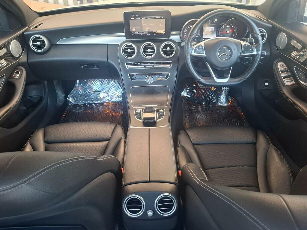 Mercedes-Benz C Class Saloon 2.1 C220d Amg Line Premium Plus G-tronic EP17DCZ White #3