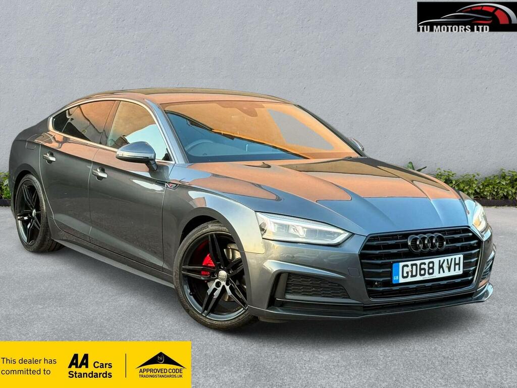 Audi A5 2.0 Tfsi 40 S Line Sportback S Tronic Euro 6 Ss Grey
