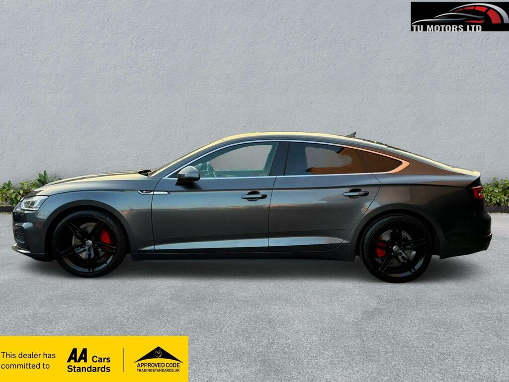 Audi A5 2.0 Tfsi 40 S Line Sportback S Tronic Euro 6 Ss Grey #6