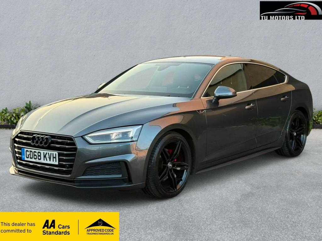 Audi A5 2.0 Tfsi 40 S Line Sportback S Tronic Euro 6 Ss Grey #4