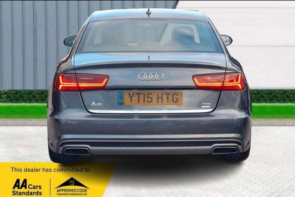 Audi A6 Saloon 2.0 Tdi Ultra S Line S Tronic Euro 6 Ss Grey #6