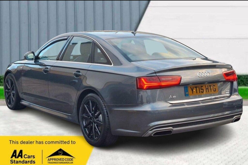 Audi A6 Saloon 2.0 Tdi Ultra S Line S Tronic Euro 6 Ss Grey #4