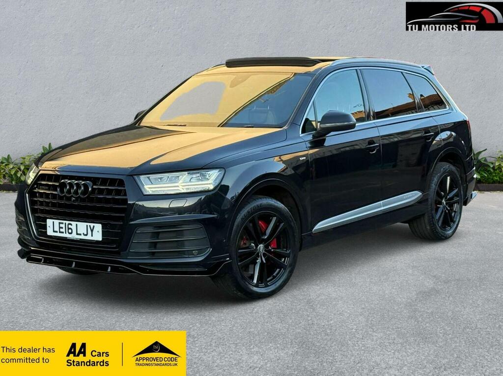 Audi Q7 3.0 Tdi V6 S Line Tiptronic Quattro Euro 6 Ss 5 Black #4