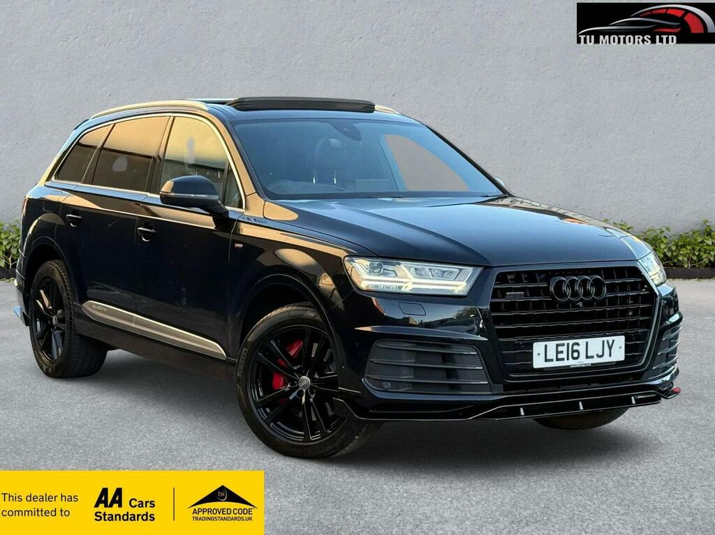 Audi Q7 3.0 Tdi V6 S Line Tiptronic Quattro Euro 6 Ss 5 Black