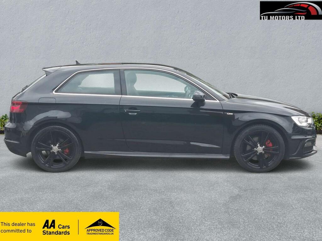 Audi A3 1.8 Tfsi S Line S Tronic Euro 6 Ss Black #4