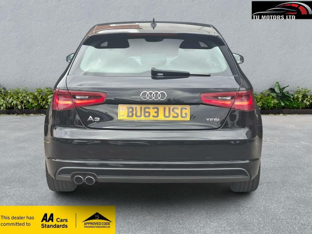 Audi A3 1.8 Tfsi S Line S Tronic Euro 6 Ss Black #5