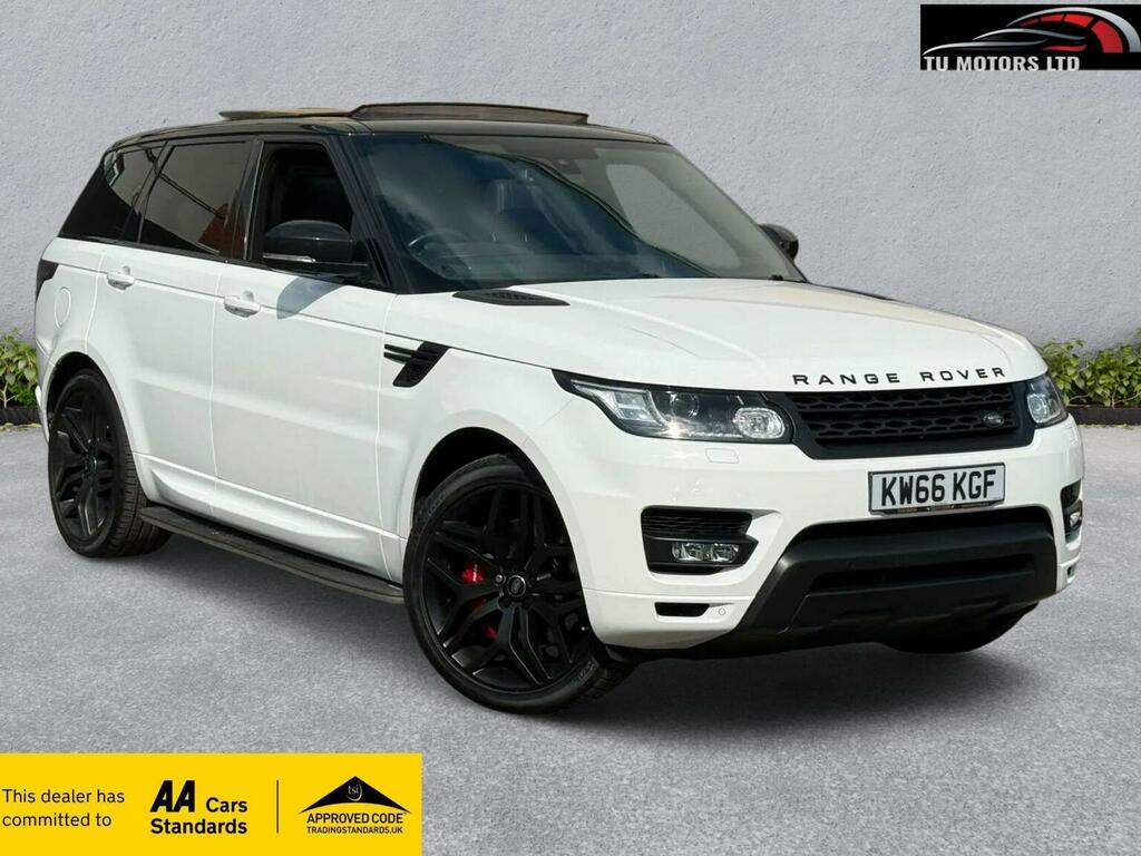 Land Rover Range Rover Sport Suv 3.0 Sd V6 Hse Dynamic 4Wd Euro 6 Ss White
