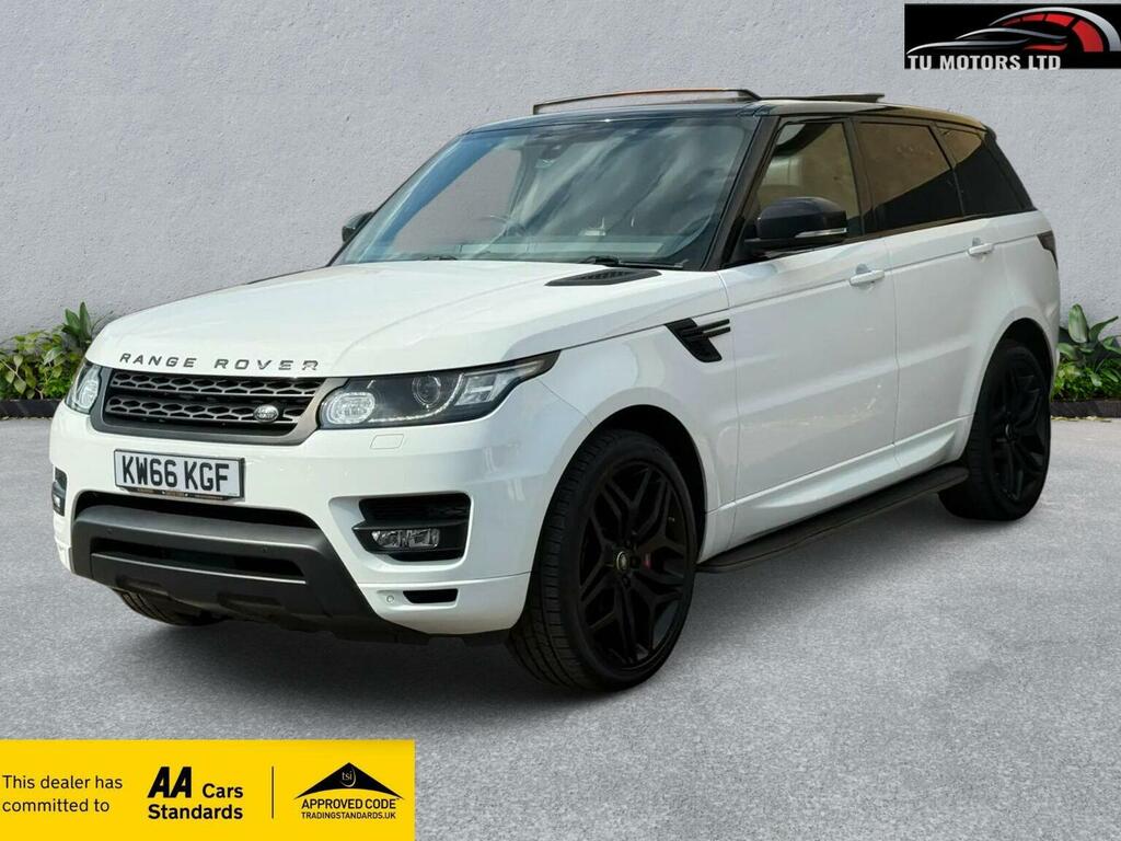 Land Rover Range Rover Sport Suv 3.0 Sd V6 Hse Dynamic 4Wd Euro 6 Ss KW66KGF White #3
