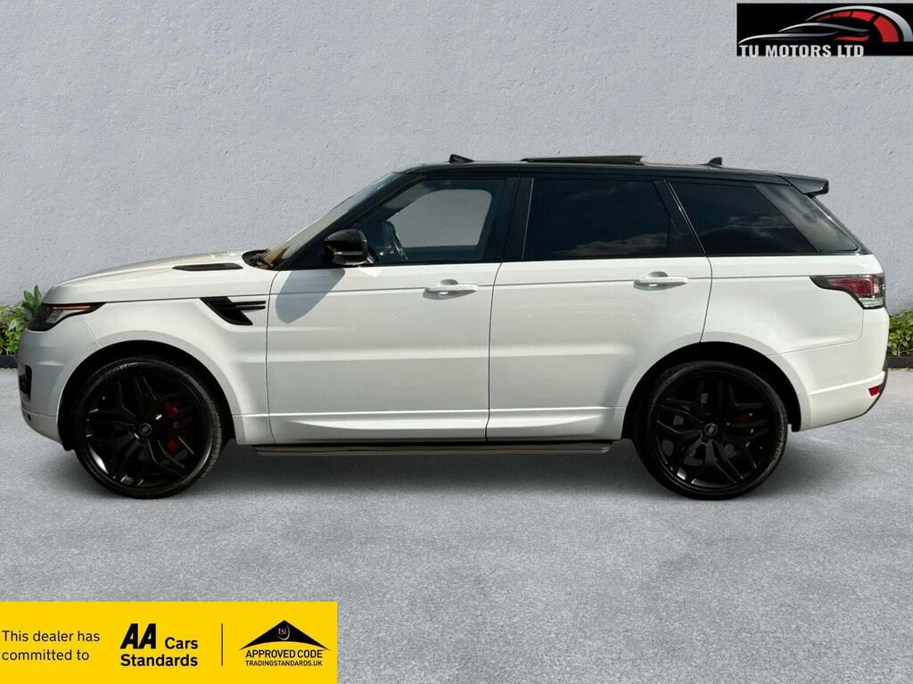 Land Rover Range Rover Sport Suv 3.0 Sd V6 Hse Dynamic 4Wd Euro 6 Ss KW66KGF White #6
