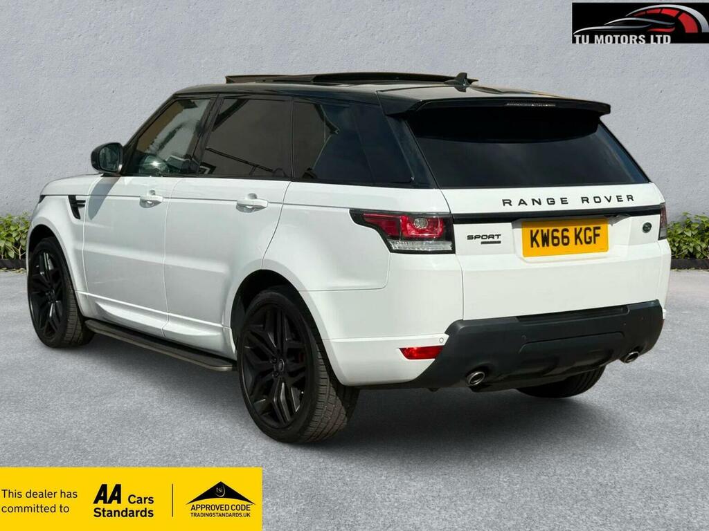 Land Rover Range Rover Sport Suv 3.0 Sd V6 Hse Dynamic 4Wd Euro 6 Ss KW66KGF White #4