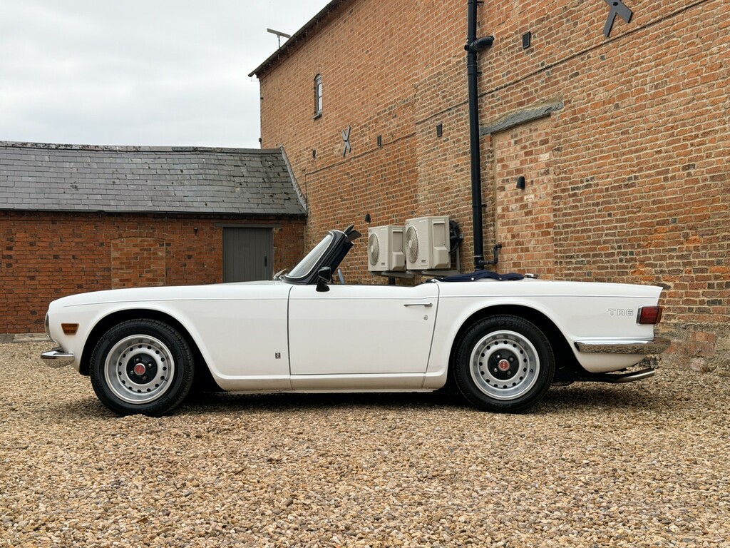Triumph TR6 2.5 Pi 150 Bhp White #6
