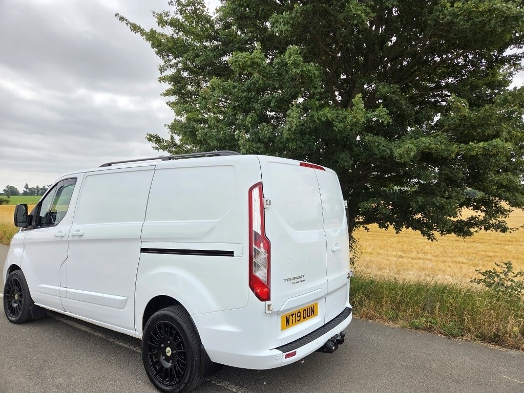 Ford Transit Custom Panel Van 2.0 280 Ecoblue Limited 2019 WT19OUN White #3