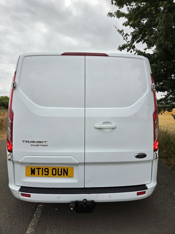 Ford Transit Custom Panel Van 2.0 280 Ecoblue Limited 2019 WT19OUN White #4