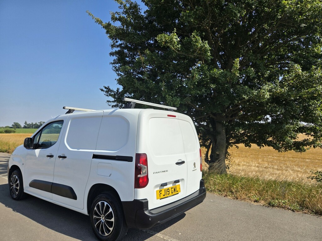 Peugeot Partner 1.6 Bluehdi 650 Professional White #5