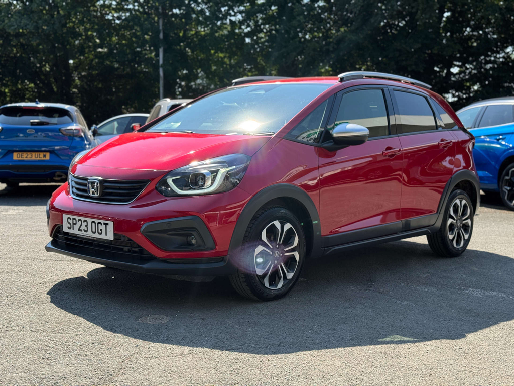 Honda Jazz 1.5L I-mmd Hybrid Crosstar Ex Ecvt Red #3