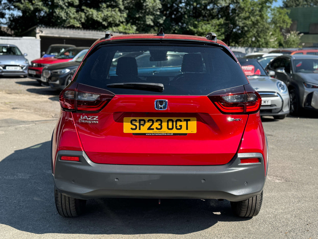 Honda Jazz 1.5L I-mmd Hybrid Crosstar Ex Ecvt Red #6