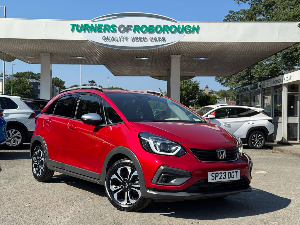 Honda Jazz 1.5L I-mmd Hybrid Crosstar Ex Ecvt Red