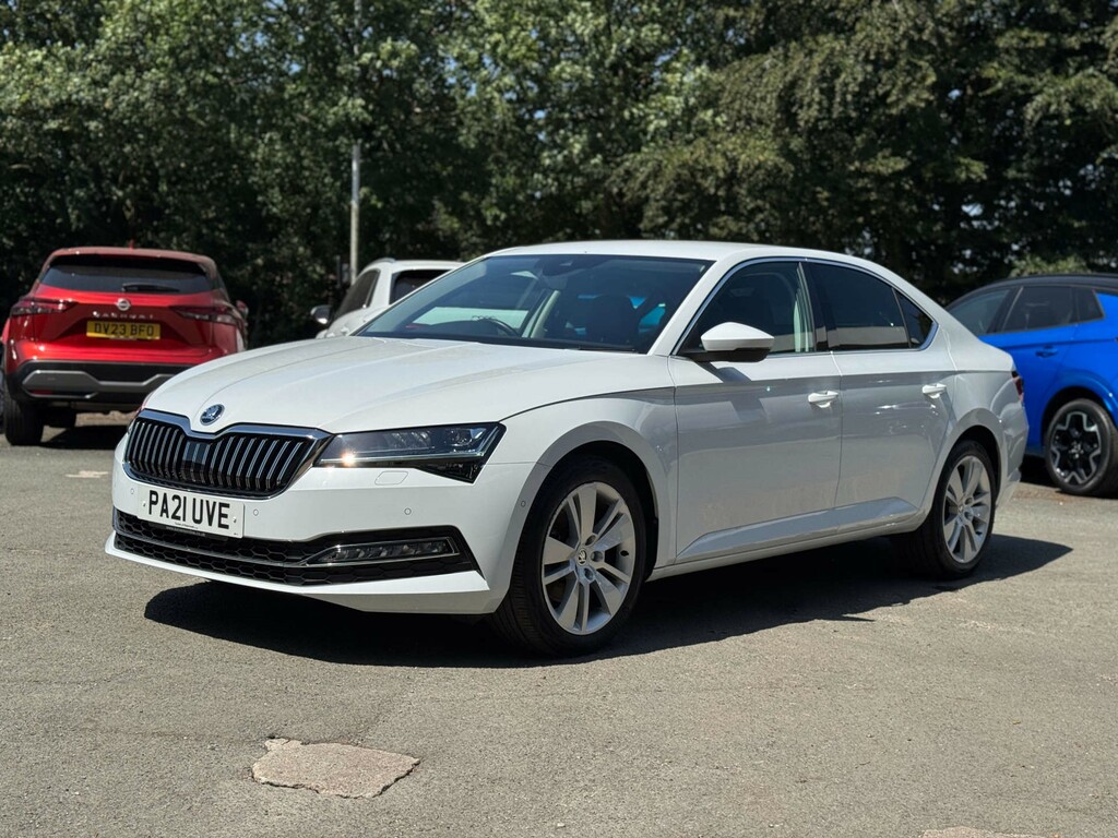 Skoda Superb 1.5L Se L Dsg White #3