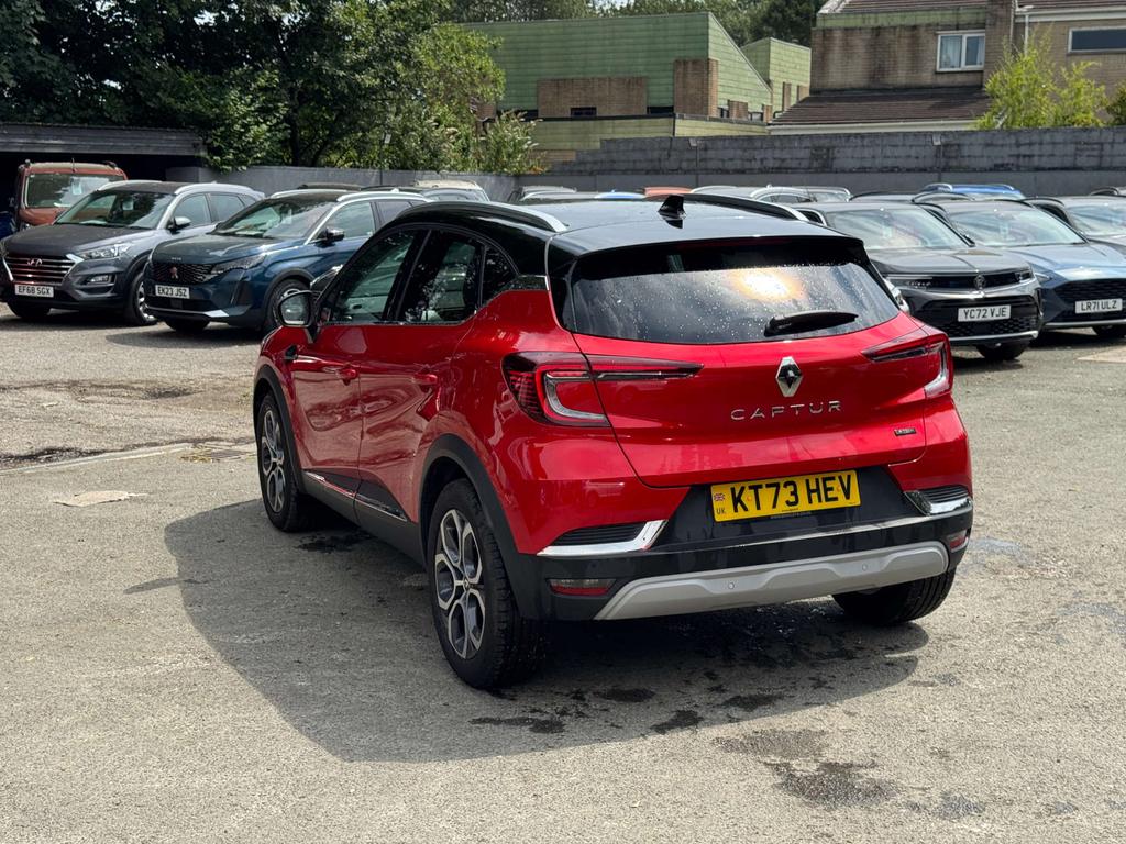 Renault Captur 1.6L E-tech Hybrid Techno Red #4