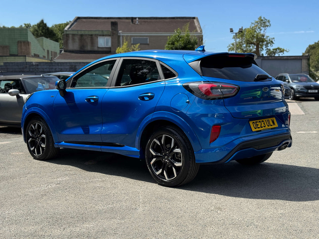 Ford Puma 1.0L Ecoboost Mhev St-line X OE23ULW Blue #5