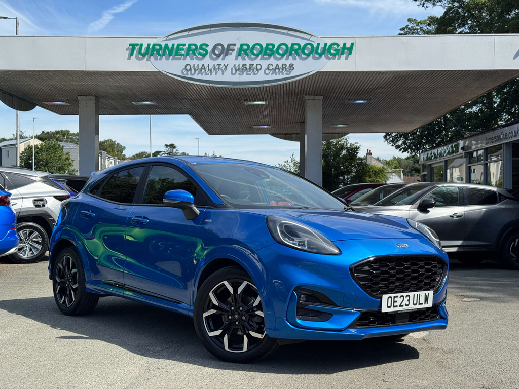 Ford Puma 1.0L Ecoboost Mhev St-line X Blue