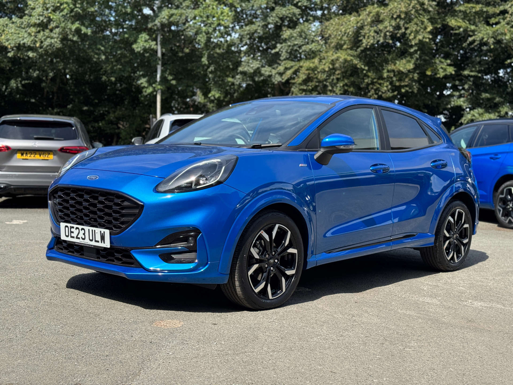Ford Puma 1.0L Ecoboost Mhev St-line X OE23ULW Blue #3