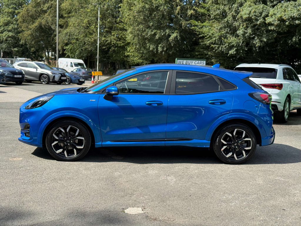 Ford Puma 1.0L Ecoboost Mhev St-line X OE23ULW Blue #4