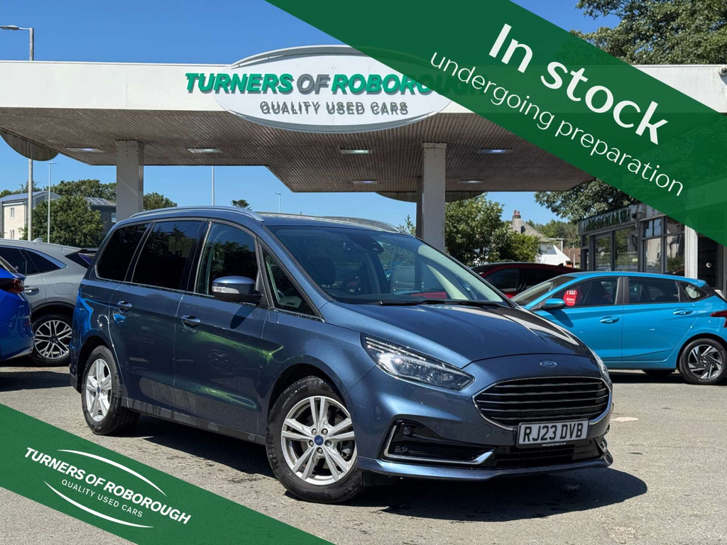 Ford Galaxy 2.5L 2.5H Duratec Titanium Mpv Hybrid Cvt E Blue