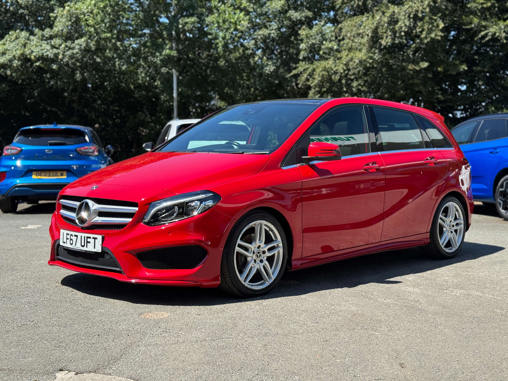Mercedes-Benz B Class 2.1L B200d Amg Line Premium Plus 7G-dct Red #3