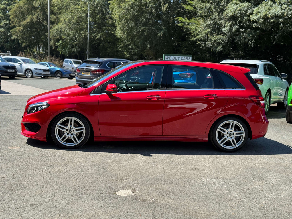 Mercedes-Benz B Class 2.1L B200d Amg Line Premium Plus 7G-dct Red #4
