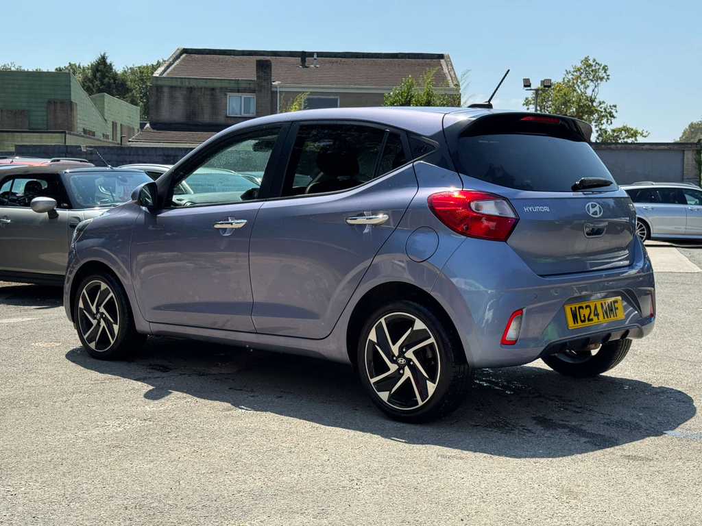 Hyundai I10 1.2L Premium Blue #4