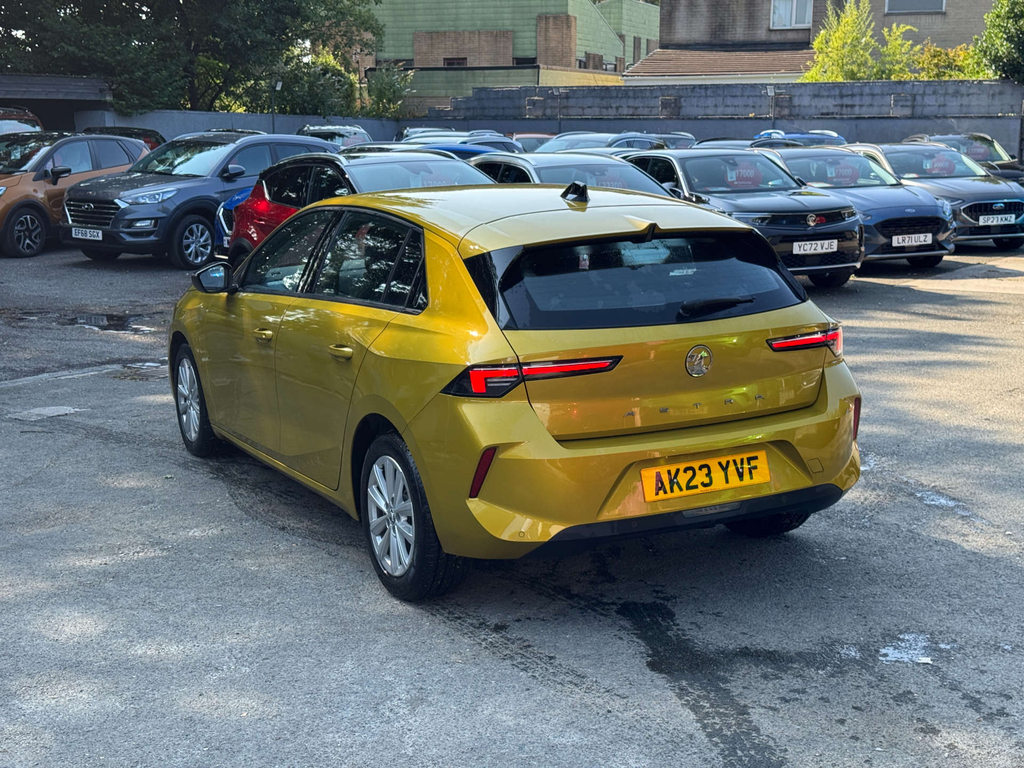 Vauxhall Astra 1.2L Turbo Design Yellow #5